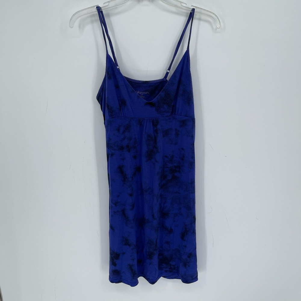 Xhilaration Women's Blue Tie Dye Empire Waist Chemise Nightgown Size Small